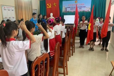 Liên đội Trường Tiểu học Trần Quang Khải tổ chức “ĐẠI HỘI LIÊN ĐỘI  NĂM HỌC  2023-2024”